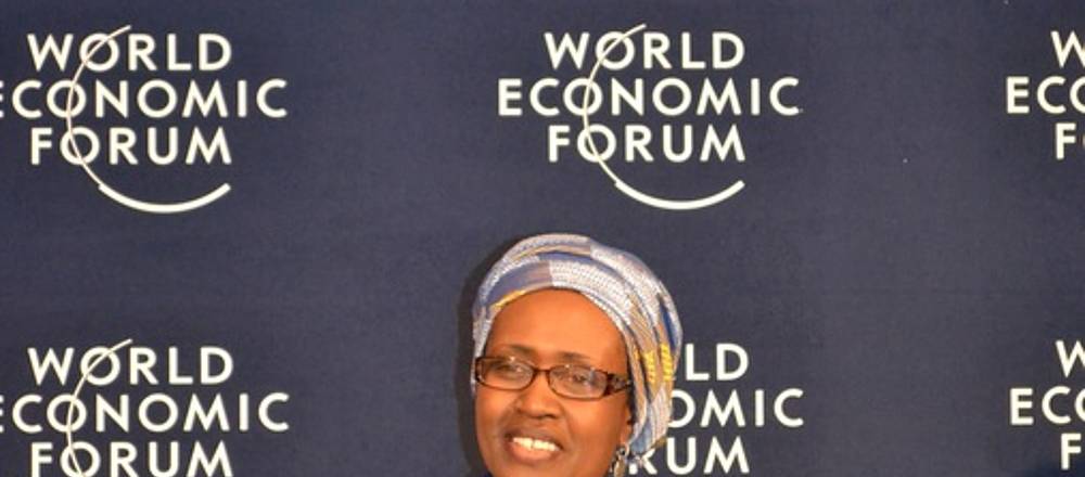 Oxfam-Geschäftsführerin Byanyima beim WEF 2016 |Foto: Koch